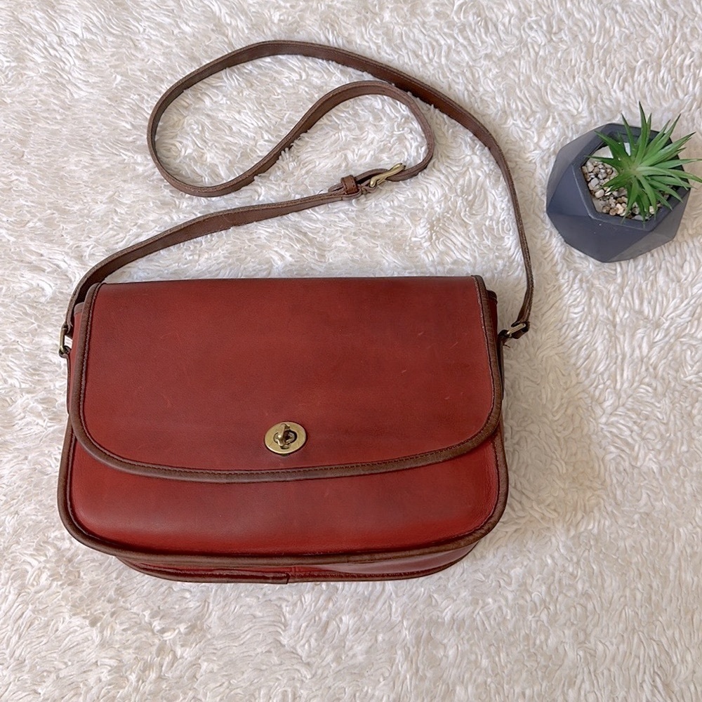 👜Vintage Coach city bag  6790